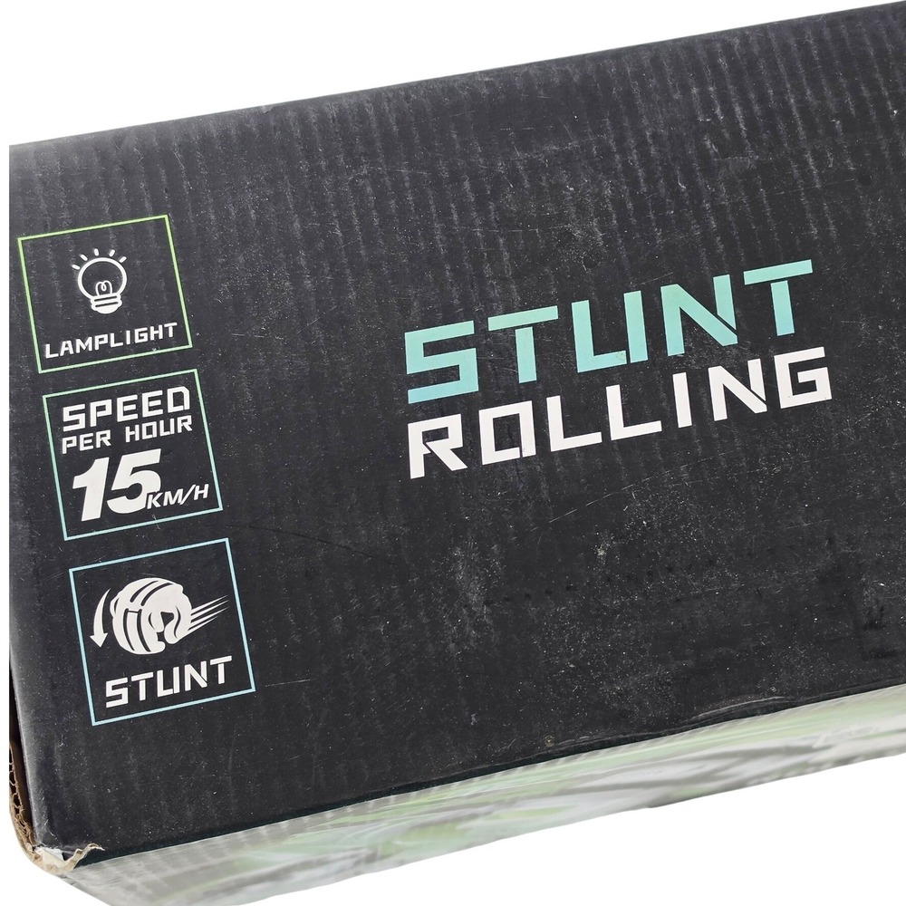 Bazader Stunt Rolling RC Car High Speed 15KM/H R/C Vehicle Green White - Picture 3 of 5
